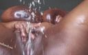 Tatyana Lundynn: Busty Oiled up BBW Squirts All Over Her Body