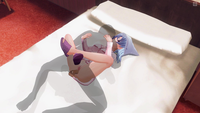 H3DC: 3D HENTAI Step sister in pajamas gets creampie in pussy