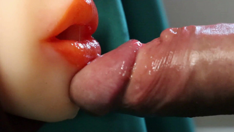 SEXY_GUYBEST: Het beste speeltje voor diepe orale seks met gepassioneerd gekreun...