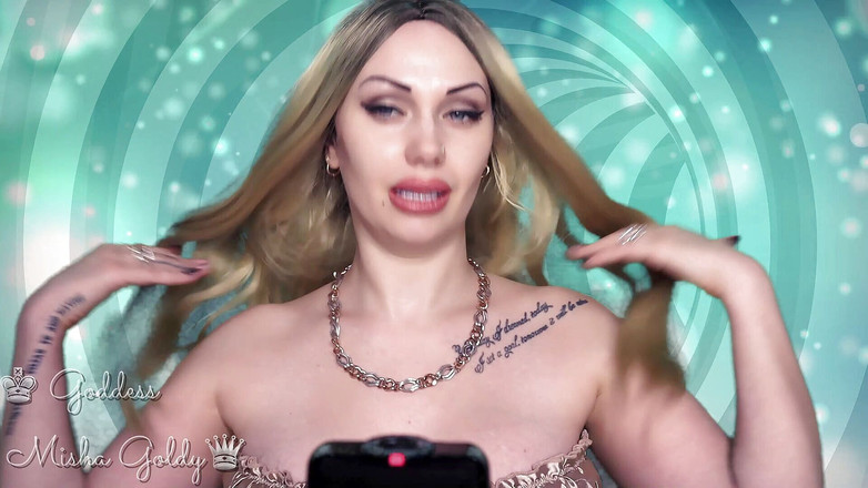 Goddess Misha Goldy: 3Dio ASMR yang mempesona! Kamu bisa merasakan kekuatan ny di...