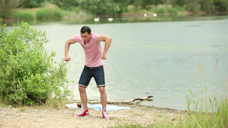 Desire Media: Eveline Dellai &amp; Nick Vargas - seks di tepi tasik