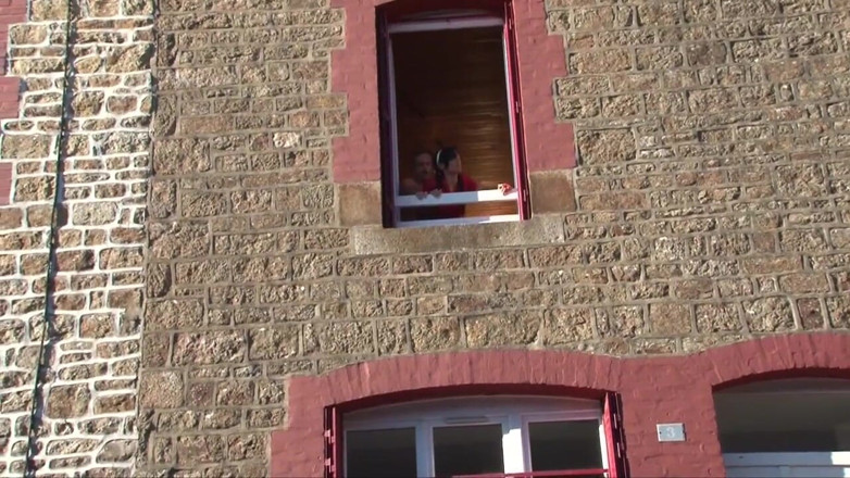 Real Anal Stories: Ass fuck with hot MILFs in college uniforms and with...