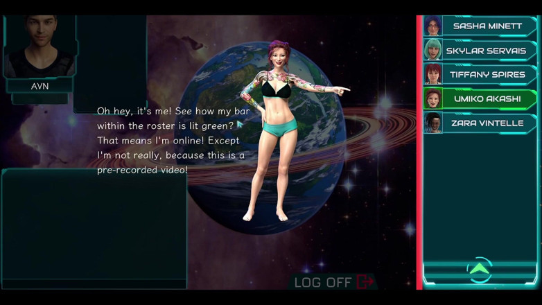 AVN Teller: Stranded in Space - Chatting with the Girls