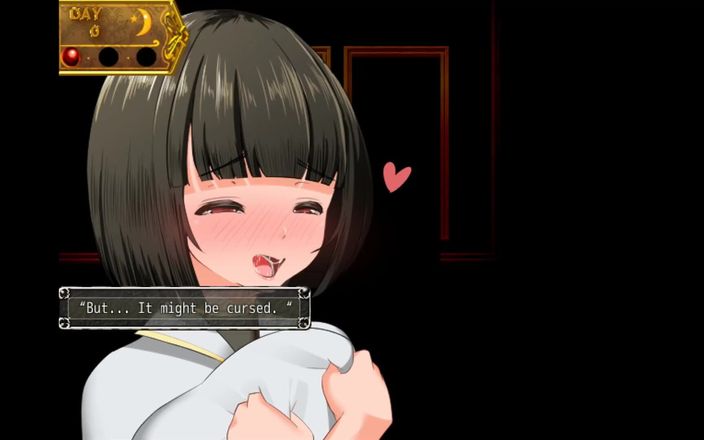Cumming Gaming: 娃女祭司戴绿帽子成人动漫游戏色情游戏第3集 修女从她的中达到高潮