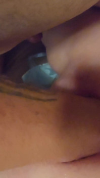 Jerking My Cock in Her Pussy