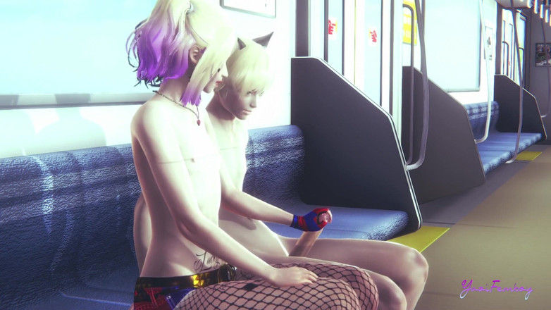 Yaoitube: Отряд смертников Yaoi - наблюдаю фембойские навыки Харли Квинн ее рукой и ртом