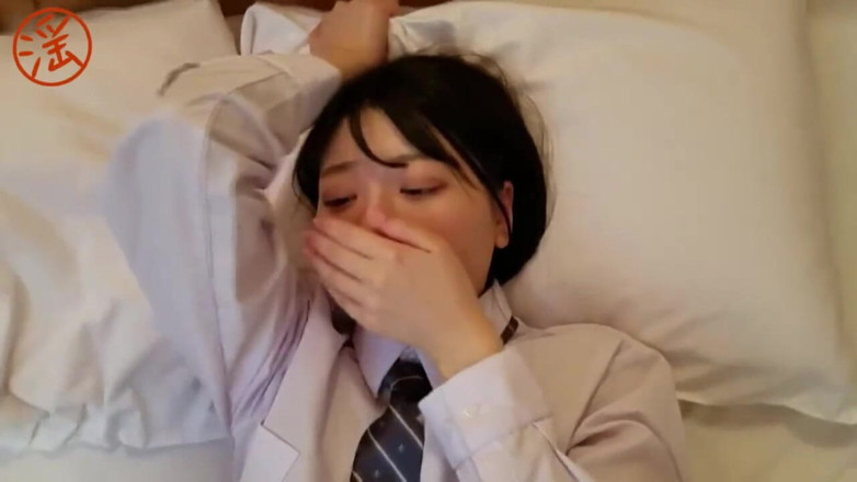 Eros-JavJav: Extremely shy Japanese college girls gets fucked and creampied