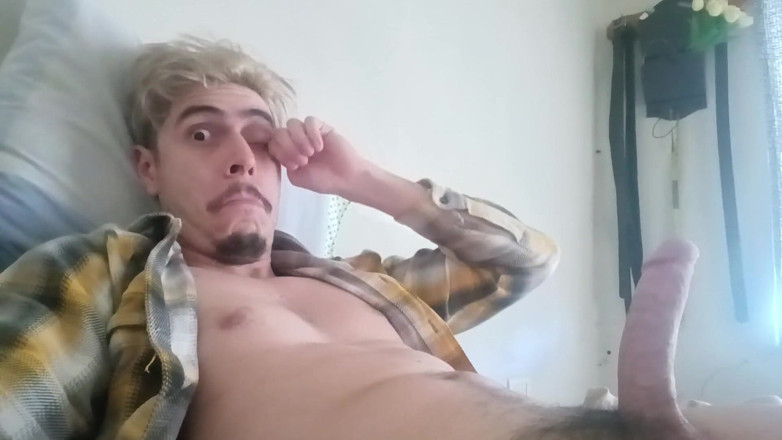 Tabasco Jake: Handsome Stud Waking up with Boner