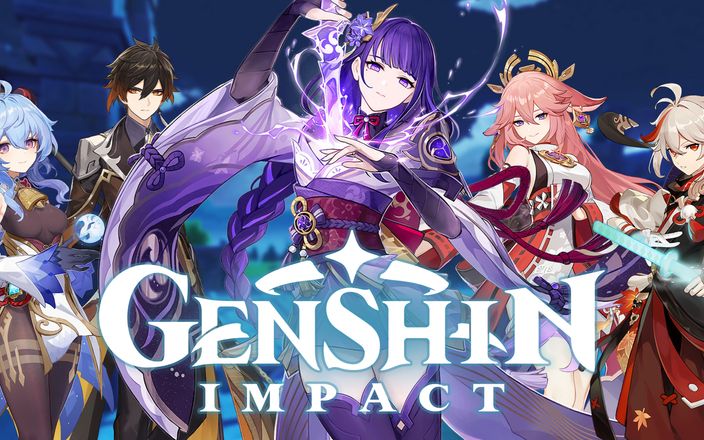 Hentai ZZZ: Compilação # 1 Genshin Impact Hentai