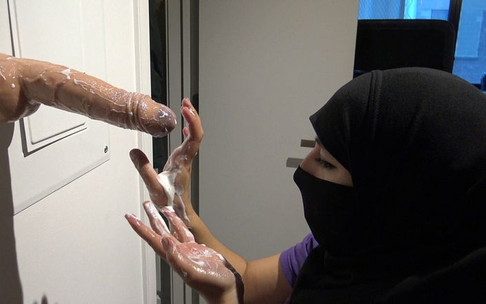 Souzan Halabi: Hijab Teen Vs. Huge Cock