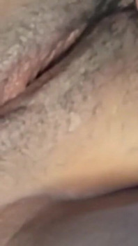 Showing My Freshly Shaved Pussy