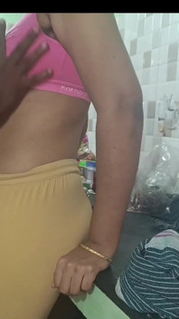 Tamil Married Women Trying Different Positions in Kitchen with Step Brother