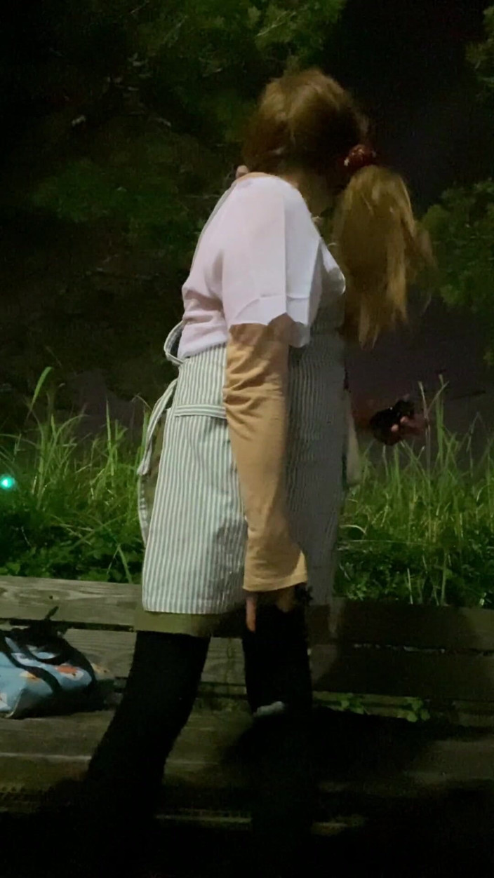 megu2002: No. 282 a Nighttime Exhibitionist Stroll in the Park