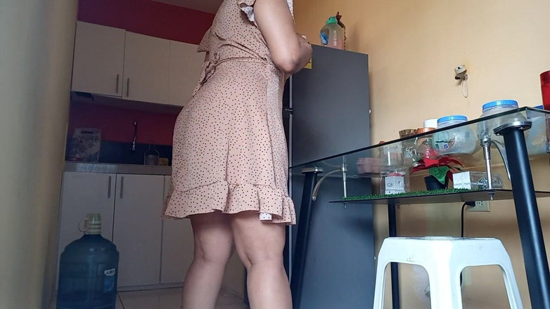 PATY PATY: Housewife Masturbates with the Door Open Without Realizing That She...