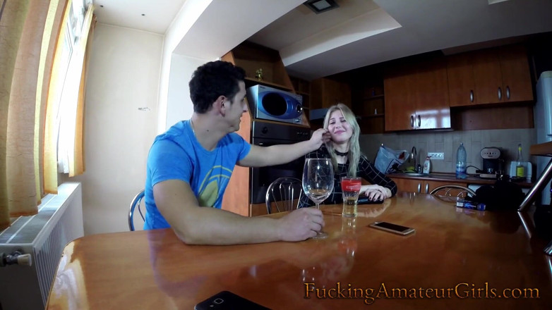 Fucking Amateur Girls: Sexy wife sucking and fucking with landlord