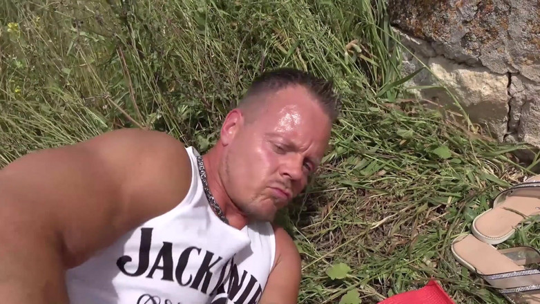 My German Amateurs: Hot dark-haired MILF prefers an outdoor fuck with me