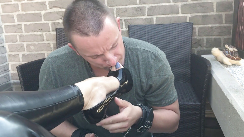 Goddess Lena: Moje sexy mokré legíny