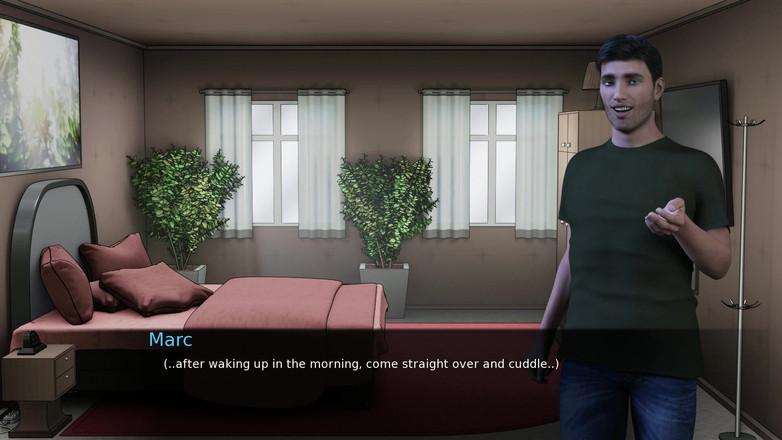 Adultgameplayvideos studio: Duchová touha ep 1 Dayna a Marc se navzájem objali