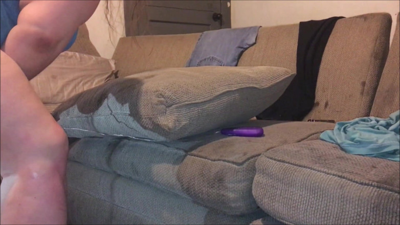 Sadee Rain: Sadee hardcore fucking her thick ass bitch on couch making...