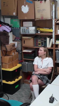 Thieving Little Collegegirl Will Never Steal Again After Taking the Hardest Lesson of Her Life