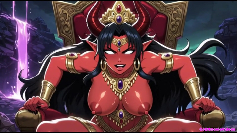 Hot girl dancing: Movie, Demon Magic Purple Cave Queen Movie, Ai Animation
