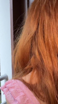 Pov - ibu mertua rambut pirangku lagi asik ngentot kontolku sampai pacarku nggak di rumah.
