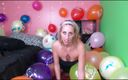 Lourdes Noir Productions: Bouncing, popping rubbing balloons
