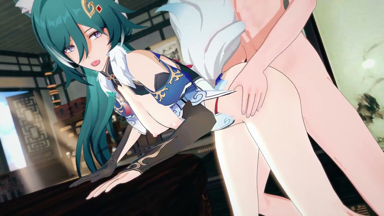 NSFWOtaku: Honkai Star Rail - Yukong Erotisk sexscen - 3D Hentai -animationer