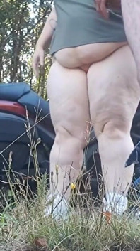 I Take a Girl for a Ride on a Motorcycle and She Pays Me with Her Pussy