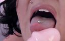 Amafrench: Brunetă sexy obraznică care caută orgasm