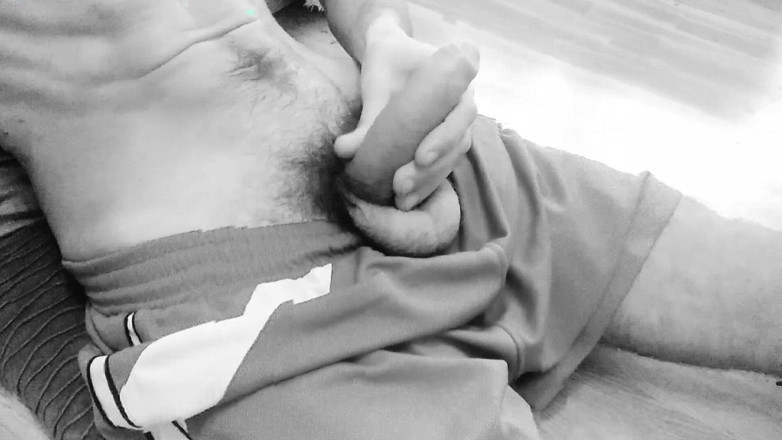 Elvissc: Vintage Porn Man with Nice Body Masturbates His Perfect Cock...