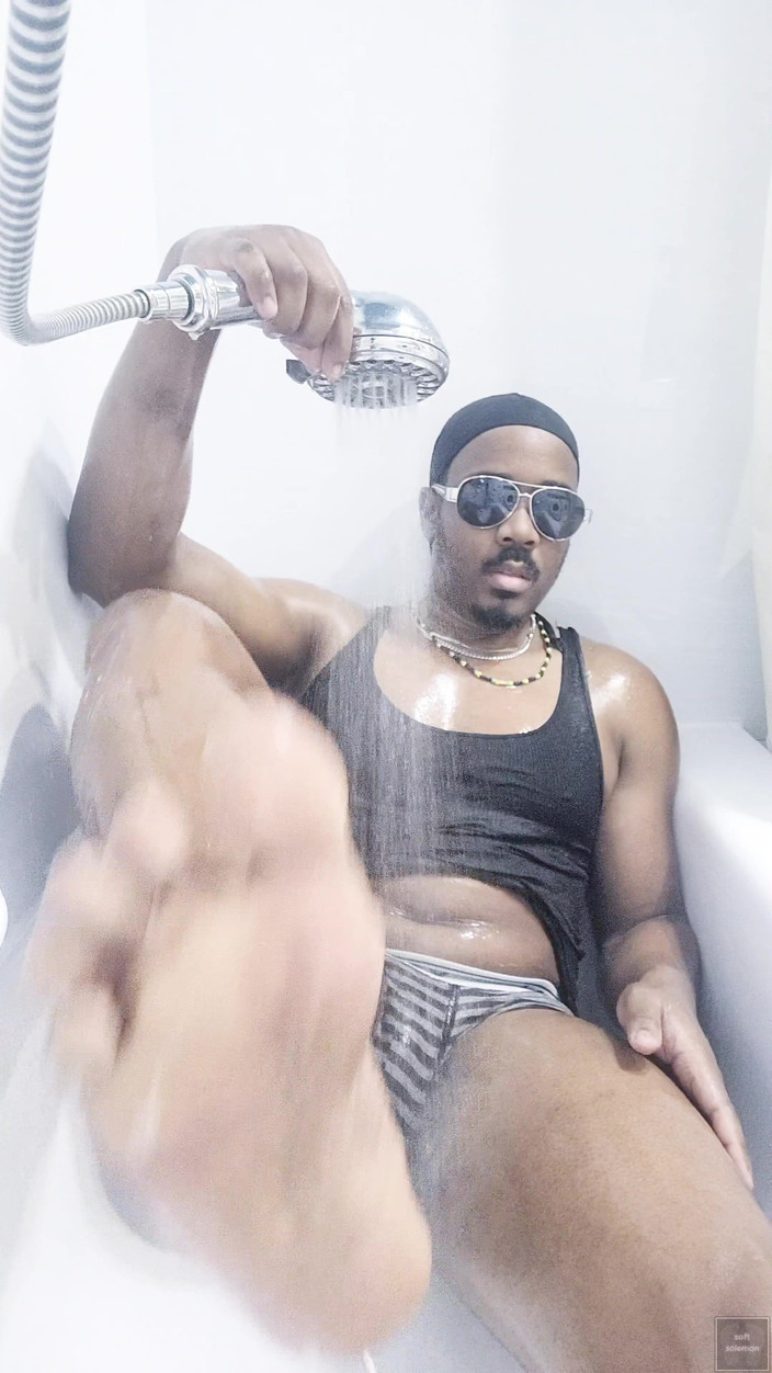 Soft Soleman: 私は風呂で体を洗う 5