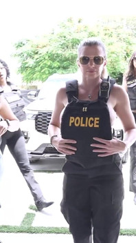 Cory Chase in Beatcops - Reverse Anal Gangbang