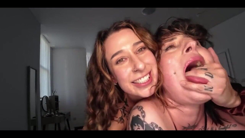 Kiki Isobel: Spit Slut Hardcore Lesbian Strap-on