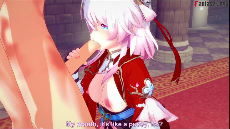 Fantasy king: March 7th Hot Blowjob - Honkai Star Rail