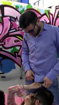 Teen destroyed in the rough gangbang