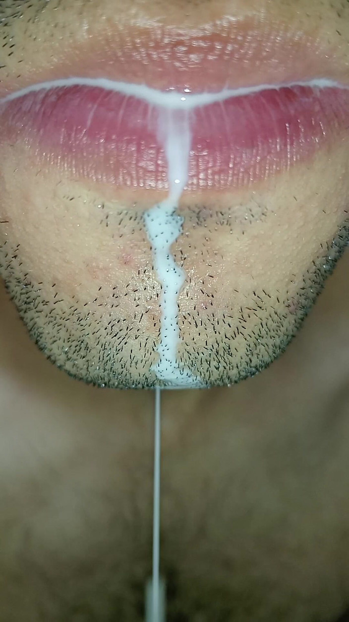 Rey rey: 長い舌、舌、口の中に精液が欲しい、従順なフィットネス、ゲイ