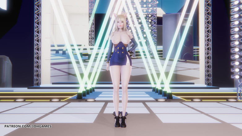 3D-Hentai Games: [MMD] T-ara - Liga Striptis Seksi Ahri Yang Gila