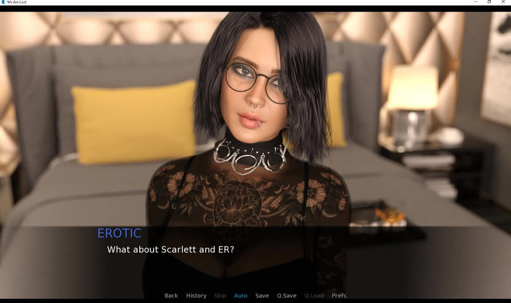 Erotic Krisso: We are lost - cewek hot ini pengen dientot sama pacarnya