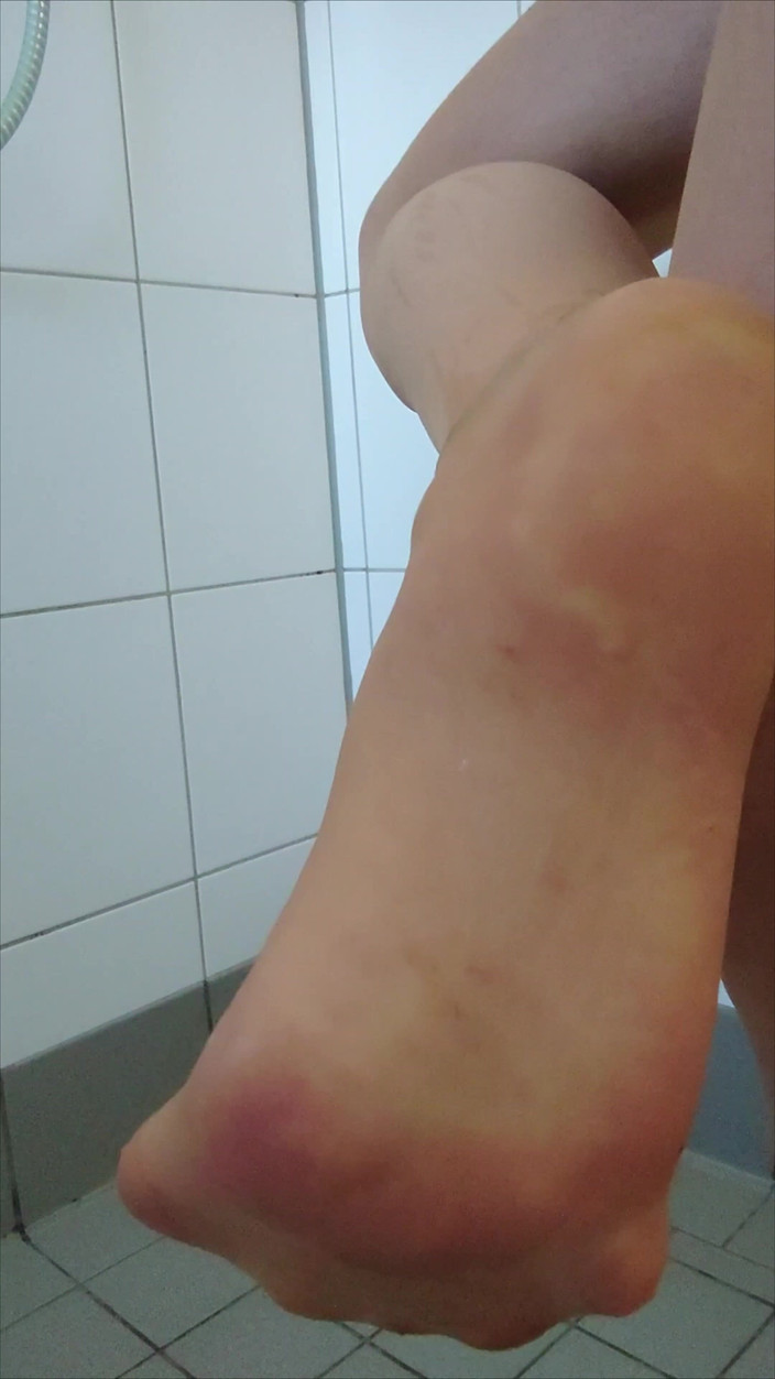 Carmen_Nylonjunge: 선물받은 팬티스타킹에 젖은 게임이