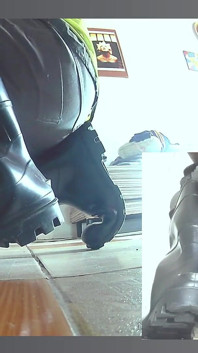 Cum Twice- Rubber Boots Fetish