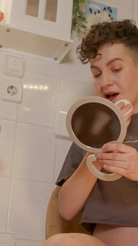 Iris Pees on the Kitchen Floor Takes and Reaches Multiple Squirting Orgasms Custom Clip HD