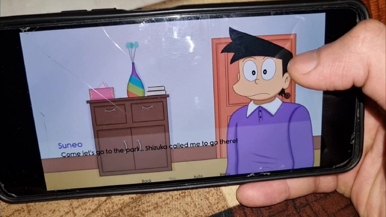 Dupdufyryrufggyu: Nobita banyo yaparken üvey annesinin göğüslerini, tüm suyunu ovuşturuyor.