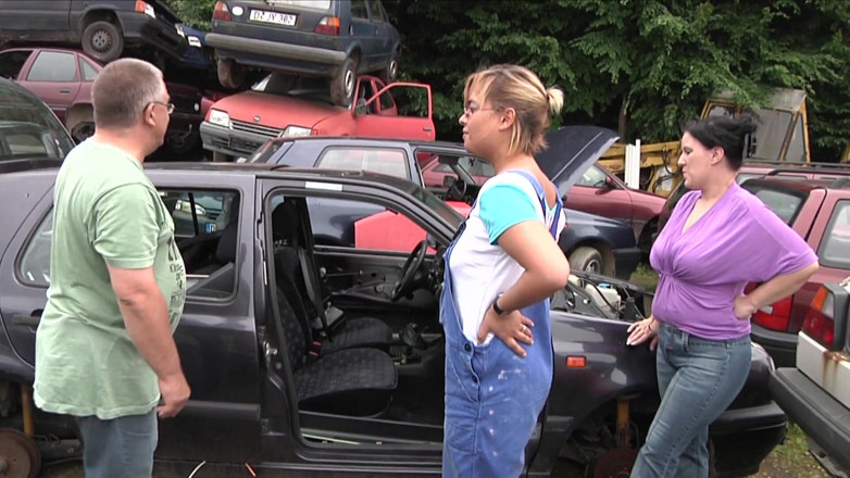 King Of Amateur: Orgies with the Old Women at the Coachbuilder's