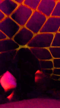Ebony Neko Play With Little Bleu J in Uv Colors