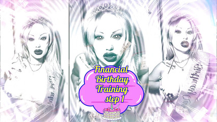 Goddess Misha Goldy: Mesmerizing Financial Training from Birthday Goddess! Step 1