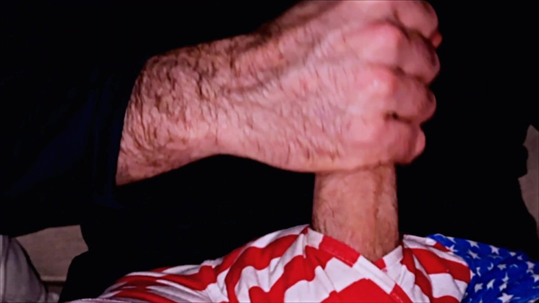 Derek D: 愛国的な下着で精液を縁取る(精液なし)