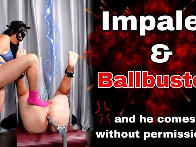 Bondage Ballbusted Cum Ruined Orgasm Femdom Slave (Training Zero)