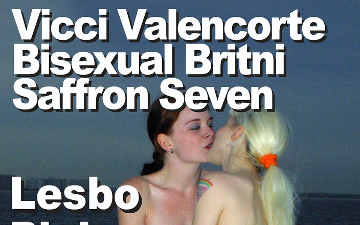 Edge Interactive Publishing: Vicci valencorte &amp; bisexuelle britni &amp; saffron Sieben lesben pink lecken dreier