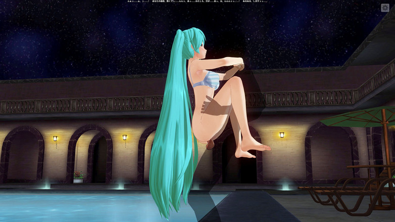 H3DC: 3D HENTAI. Miku fode levantando pose